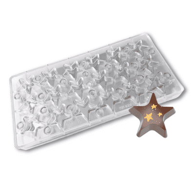 Sweet Artist Magnetic Chocolate Mould   -  Stars