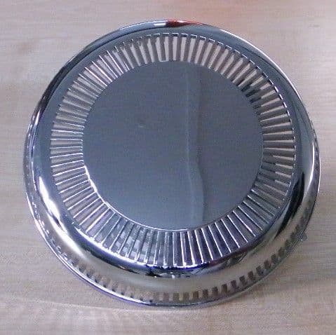 2 Vane Suction Cover Chrome