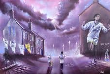'God Speed' Leeds United 20'' x 30'' approx poster print