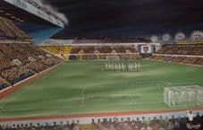 'Marching on Together' - Elland Road Memory 20'' x 30'' Box Canvas Print