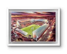 'Our Church' Valley Parade, Bradford City 40'' x 32'' FRAMED