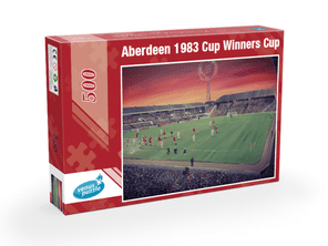 Aberdeen 1983 Cup Winners Cup 500 Piece Jigsaw