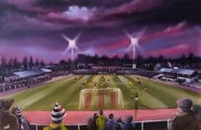 Annfield, Stirling Albion 20'' x 30'' approx poster print