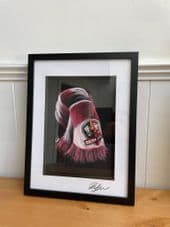 Any club, any badge, any scarf FRAMED