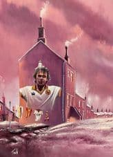 Bobby Campbell Mural, Bradford City - unframed A3 Print