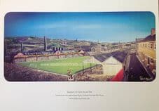 Bradford City 1940s 'Take Me Home Midland Road' A3 Print