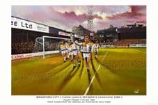 Bradford City 1985 Division 3 Champions - unframed A3 Print