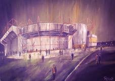 Bradford City - Match Day Valley Parade 20'' x 30'' Box Canvas Print