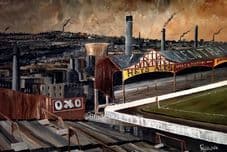 Bradford City - Valley Parade - 'To the place I belong' Box Canvas Print - 30'' x 20''