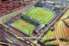 Bradford Park Avenue Football and Cricket Grounds- 20'' x 30'' approx poster print