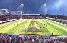 Bradford Park Avenue v Bradford City-Last Bradford Football League Derby 1969-20'' x 30'' Box Canvas