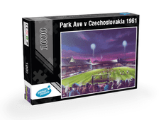 Bradford Park Avenue v Czechoslovakia 1961 black- 500 Piece Jigsaw