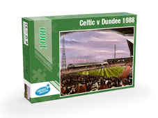 Celtic v Dundee 1988- Celtic Park 500 Piece Jigsaw green box
