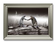 Christmas Day Truce 30'' x 20'' Original UNFRAMED artwork