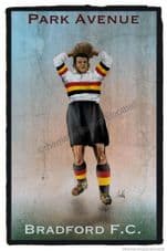 Cigarette Style Card - Bradford Park Avenue- 20'' x 30'' approx poster print