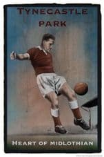 Cigarette Style Card - Heart of Midlothian (Hearts) - 20'' x 30'' approx poster print