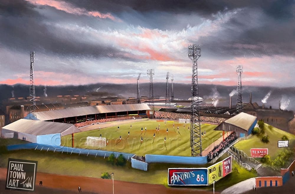 Poster Tannadice 1980 - Dundee Derby 5:1 Dundee United - Impression 20x30 Pouces - Neuf Imprimé Sur Commande