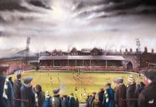 Down the Slope Easter Road Hibs v Hearts 1972 20'' x 30'' approx poster print