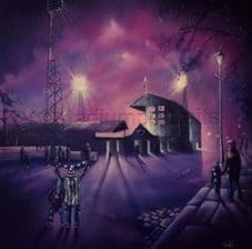 Dunfermline - Ghosts of East End Park -Poster Print 20'' x 20'' approx