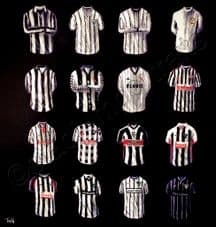 Dunfermline - Pars Classic Kits 11'' x 11'' poster print