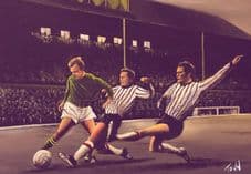 Dunfermline v Celtic 'They Shall Not Pass' A3 poster print