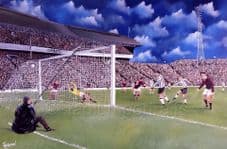 Dunfermline v Hearts, Scottish Cup Final 1968, Hampden Park 20'' x 30'' Box Canvas Print