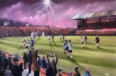 Dunfermline v Slovan Bratislava 1969 Cup Winners Cup Semi Final 20'' x 30'' Box Canvas Print