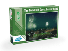 Easter Road 'The Good Old Days' Hibernian 1000 Piece Jigsaw green box