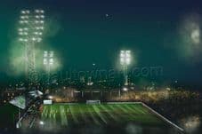 Easter Road 'The Good Old Days' Hibernian 20'' x 30'' approx poster print