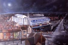 Everton Goodison Park Stadium 20'' x 30'' Box Canvas