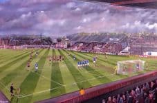 Exeter City - Last Game of The Old Grandstand - A3 poster print