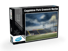 Floodlights and Cranes, Cappielow Park Greenock Morton 500 Piece Jigsaw