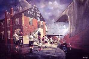 Fulham 20'' x 30'' approx poster print