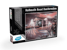 Halbeath Road Dunfermline Athletic - 1000 Piece Jigsaw