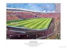 Hibernian v Rangers 2016 Scottish Cup Final A3 Unframed Print