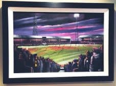 Hull City - Boothferry Park Memories UNFRAMED original artwork 51cm x 76cm