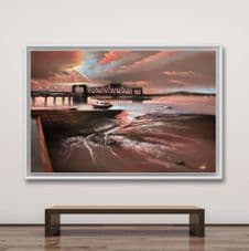 Kincardine Bridge - original unframed artwork 20'' x 30''