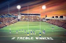 Leeds Rhinos - Treble Winners 20'' x 30'' approx poster print