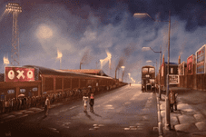 Leeds United -1960’s Elland Road A3 poster print