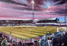 Leeds United 1980's Elland Road 20'' x 30'' Box Canvas Print