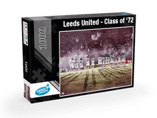 Leeds United Class of '72 1000 piece jigsaw black