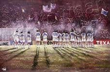 Leeds United - Class of '72 - 20'' x 30'' Box Canvas