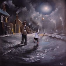 Leeds United - Marching on Together 20'' x 20'' Box Canvas