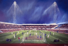 Leeds Utd v Barcelona European Cup Semi Final 1975 -20'' x 30'' approx poster print