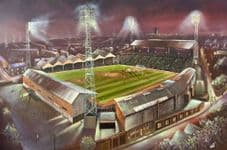 Molineux, Wolves unframed A3 Print