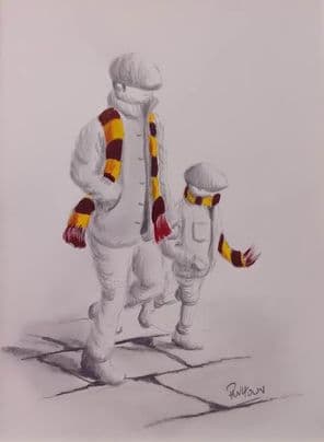 Motherwell Boys' 20'' x 30'' Box Canvas Print