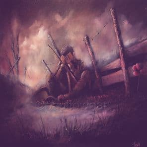 My Work Here is Done 20'' x 20'' Box Canvas Print