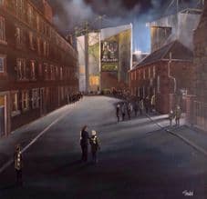 Persevered - Easter Road, Hibernian -Poster Print 20'' x 20'' approx