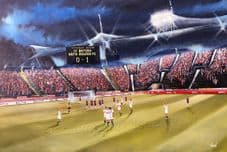 Raith Rovers v Bayern Munich 1995 UEFA Cup 20'' x 30'' approx poster print