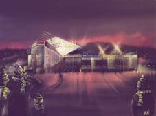 Return of the Diamonds, Leeds United- 20'' x 30'' Box Canvas Print